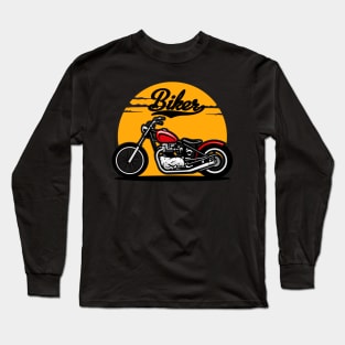 Lady Biker Long Sleeve T-Shirt